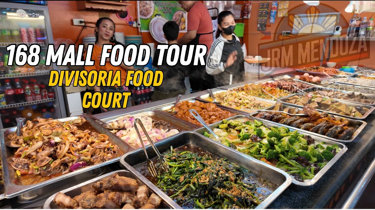 [4K] 168 SHOPPING MALL FOOD COURT TOUR IN DIVISORIA | Delicious Street Food Inside Divisoria!