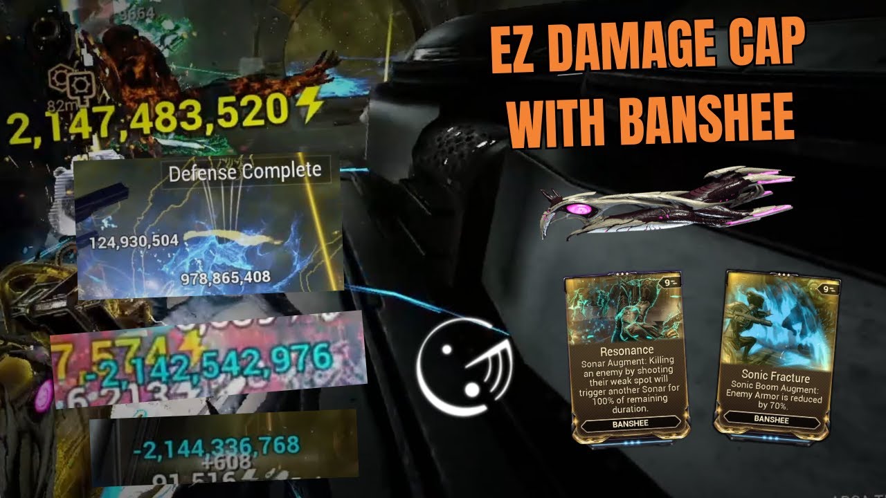 Banshee DMG CAP Build - Infested Disruption Level 9999 🗣️🔥| Vallis Undermind