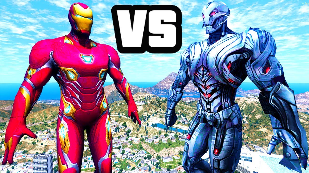 GTA 5 : Ironman VS Age Of Ultron | Spidey and Ironman kid &Venom Help To Ironman in GTA 5 Tamil !