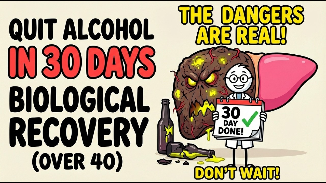30 Days to Quit Alcohol: A Biological Recovery Pathway for Middle-Aged Individuals