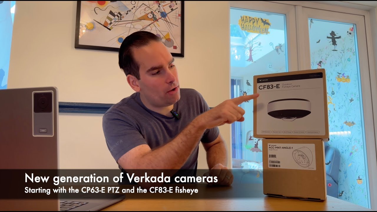 Verkada - CF83 fisheye unboxed, installed & tested