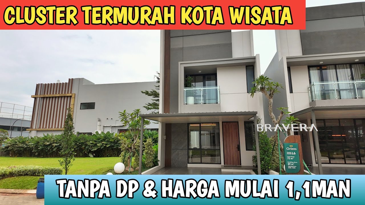 Cluster Terbaru Kerjasama Dengan Developer Jepang | Kota Wisata Cluster Orlens