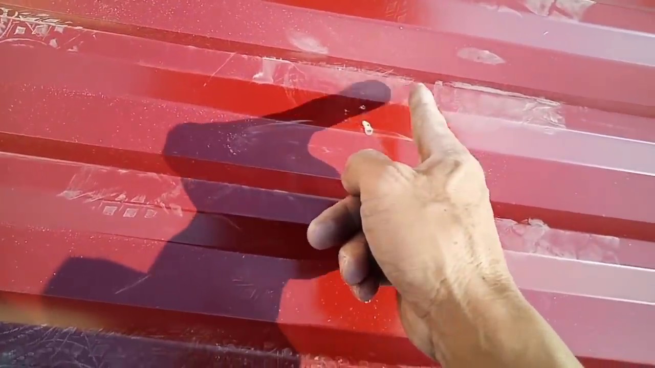 Cách bắn vít mái tôn không trượt xà.