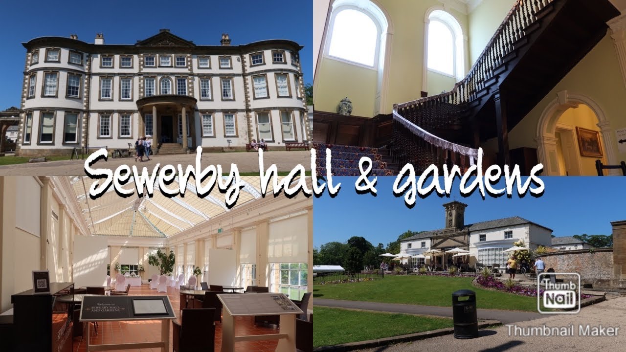 Exploring Beautiful 18th century Sewerby hall, Zoo and gardens