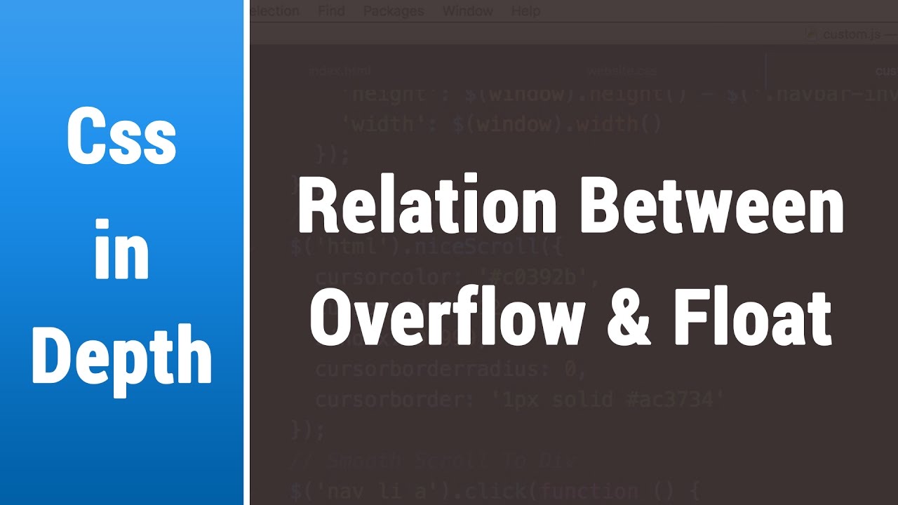 Arabic Css Lessons - Learn The Relation Between Overflow and Float