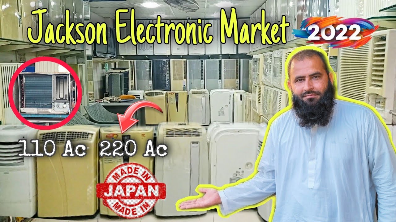 Jackson Market Karachi / Japanese Ac 110 Portable Ac 220 Window AC