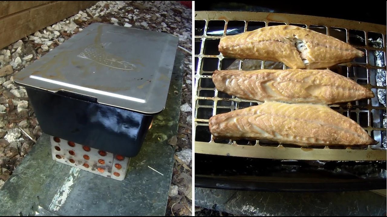 Catch and Cook Fish and Shellfish - Smoking Mackerel Fillets