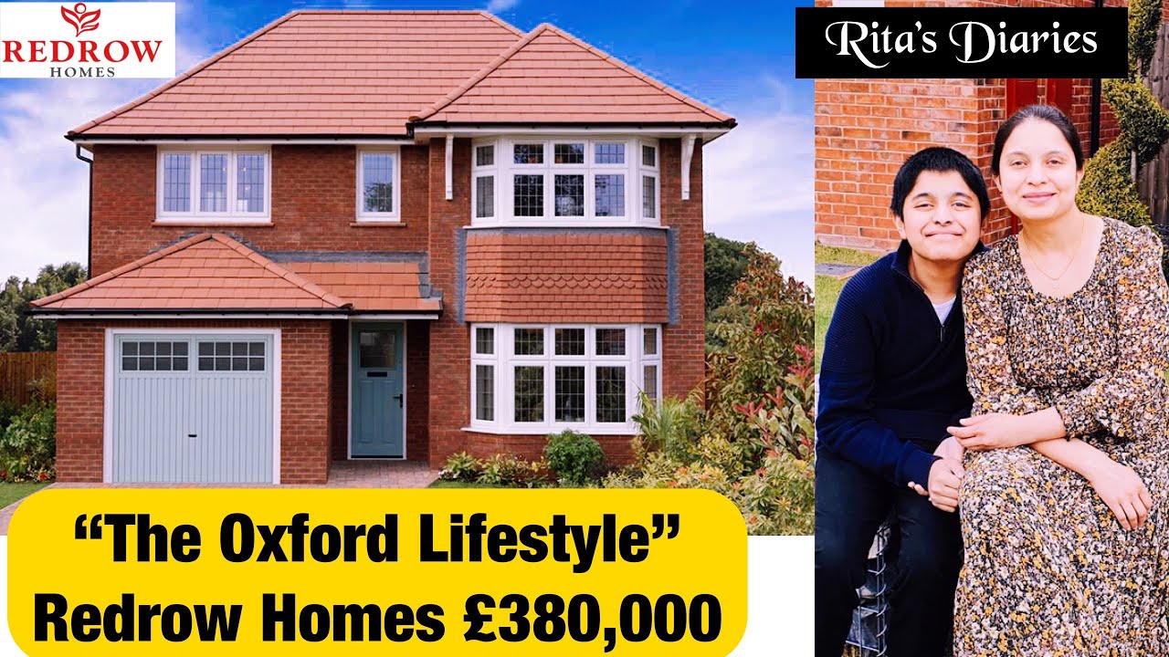 Знакомство с «оксфордским стилем жизни» в совершенно новом доме Redrow || Экскурсия по британском...