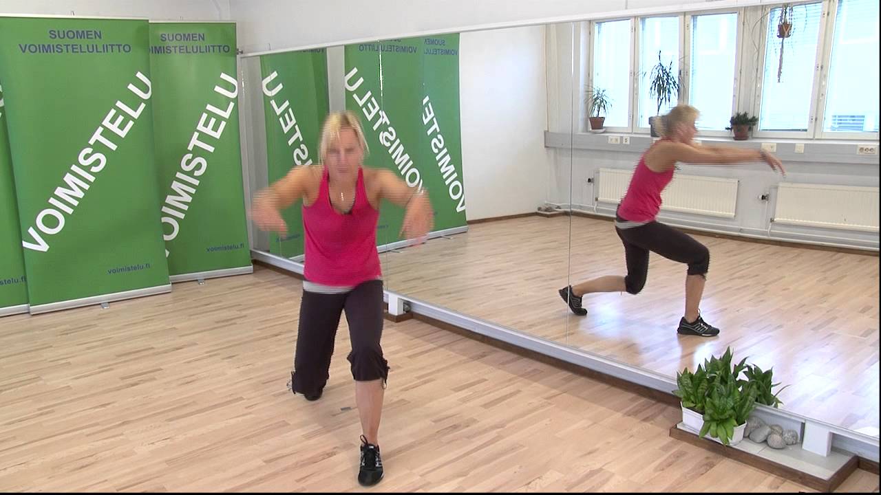 Lihaskuntojumppa reisille ja pohkeille