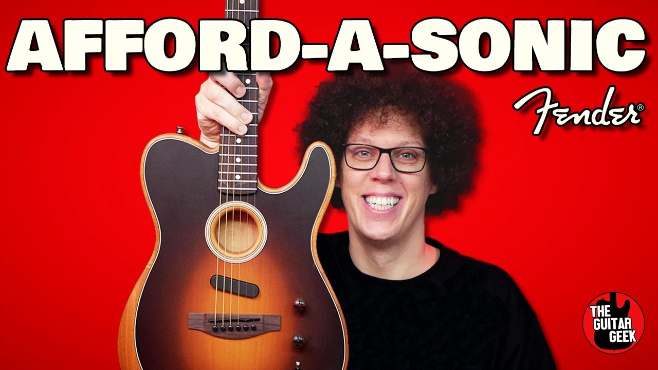 Fender Listened! - NEW ACOUSTASONIC PLAYER TELECASTER Demo + Review