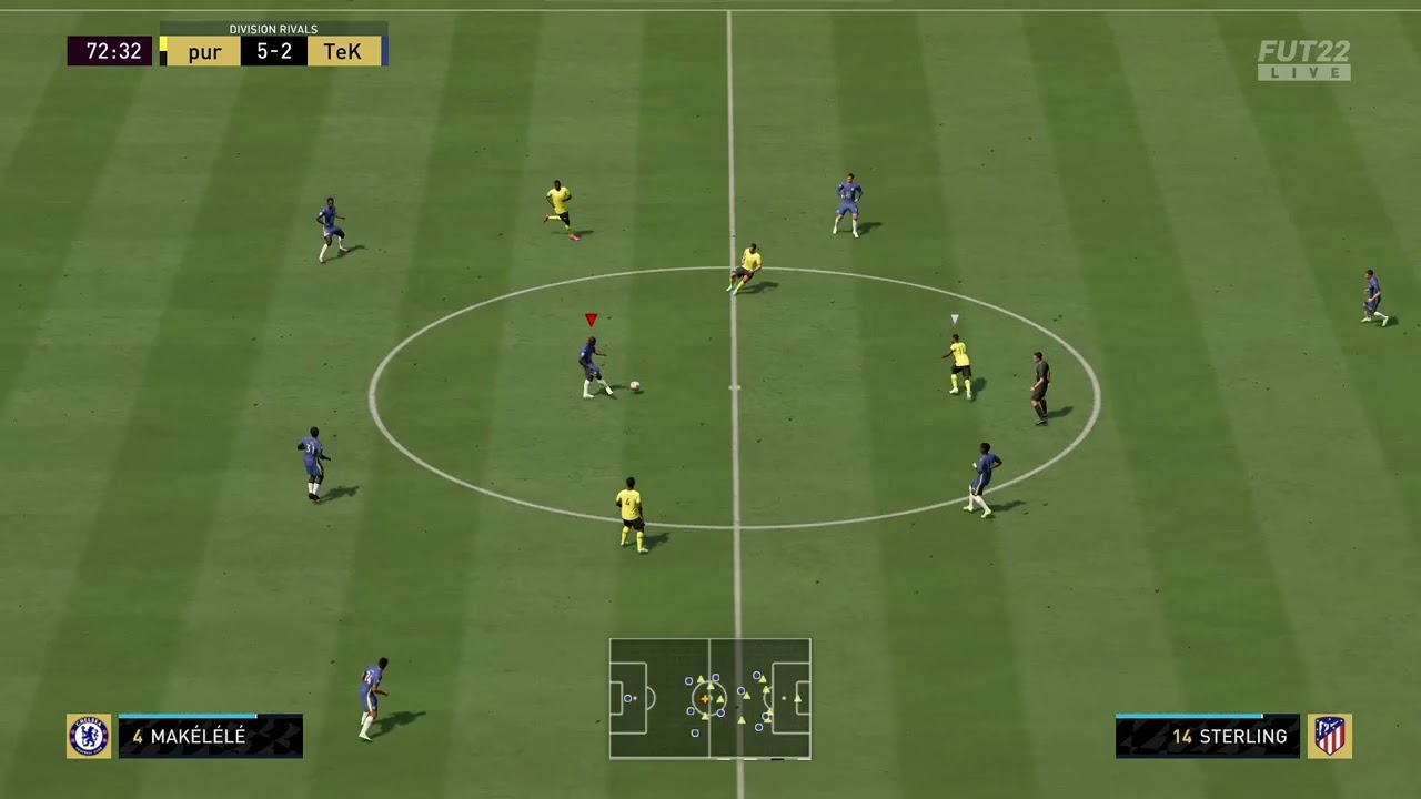 Some Slick Passing Play Finished Off By Future Stars Chalobah! - FUT Division Rivals Match - FIFA 22