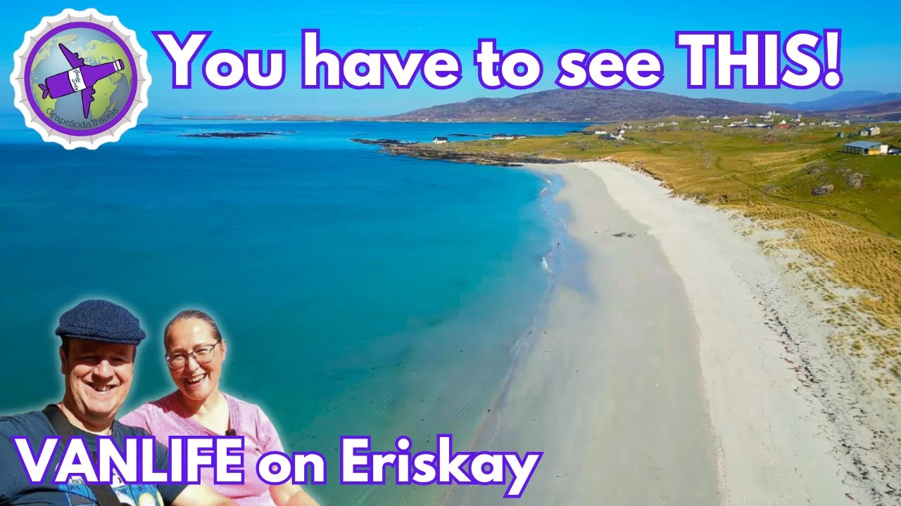 We Fell In LOVE with this BEAUTIFUL Little Island! Eriskay Outer Hebrides Vanlife UK