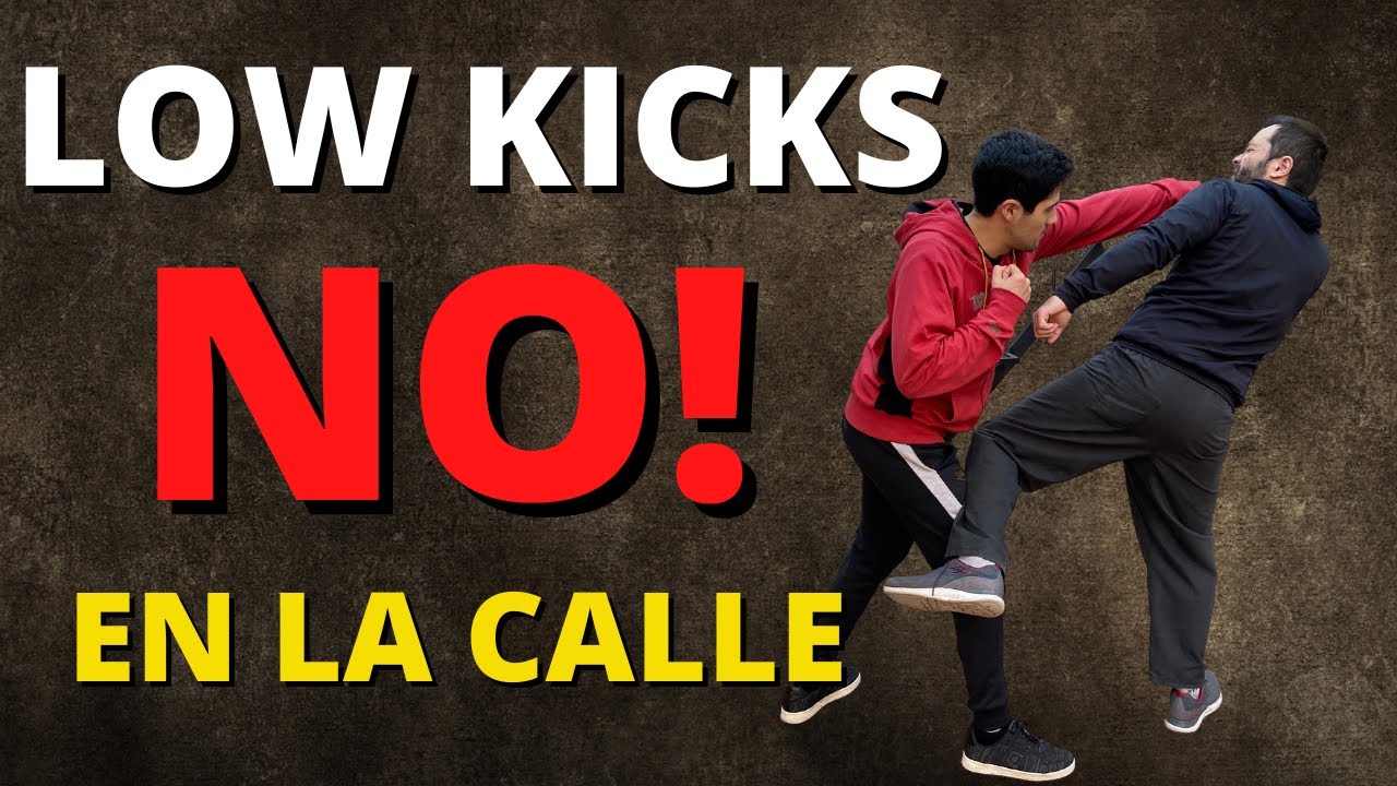 👎🏻 LOW KICKS mala idea en la calle...