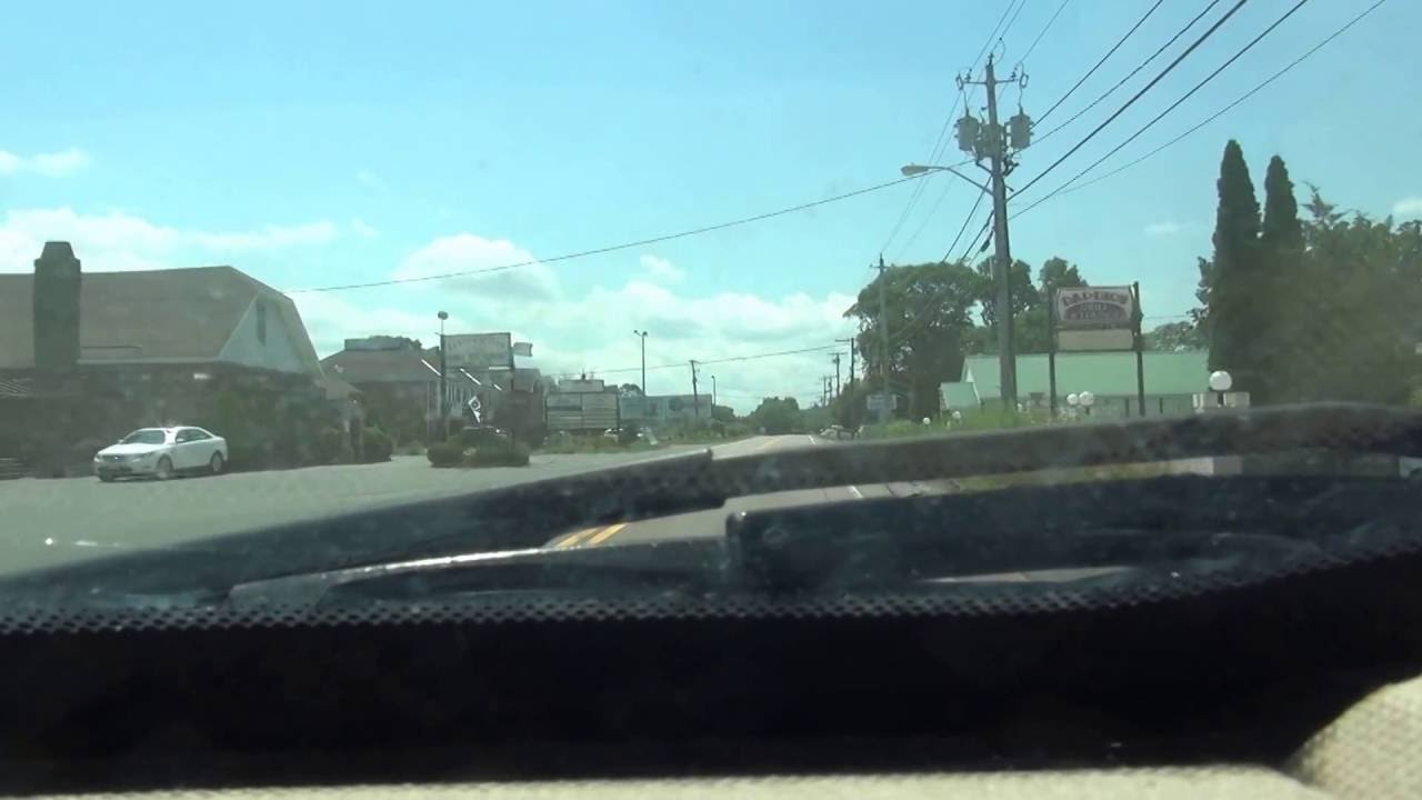 2016-07-30 Driving from the Holiday Inn/Taunton to the Swansea Mall (2/3)