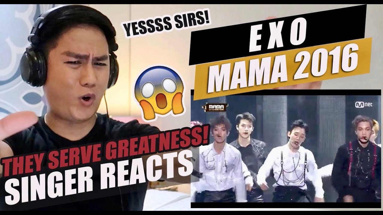 [2016 MAMA] EXO - TRANSFORMER + MONSTER | SINGER REACTION