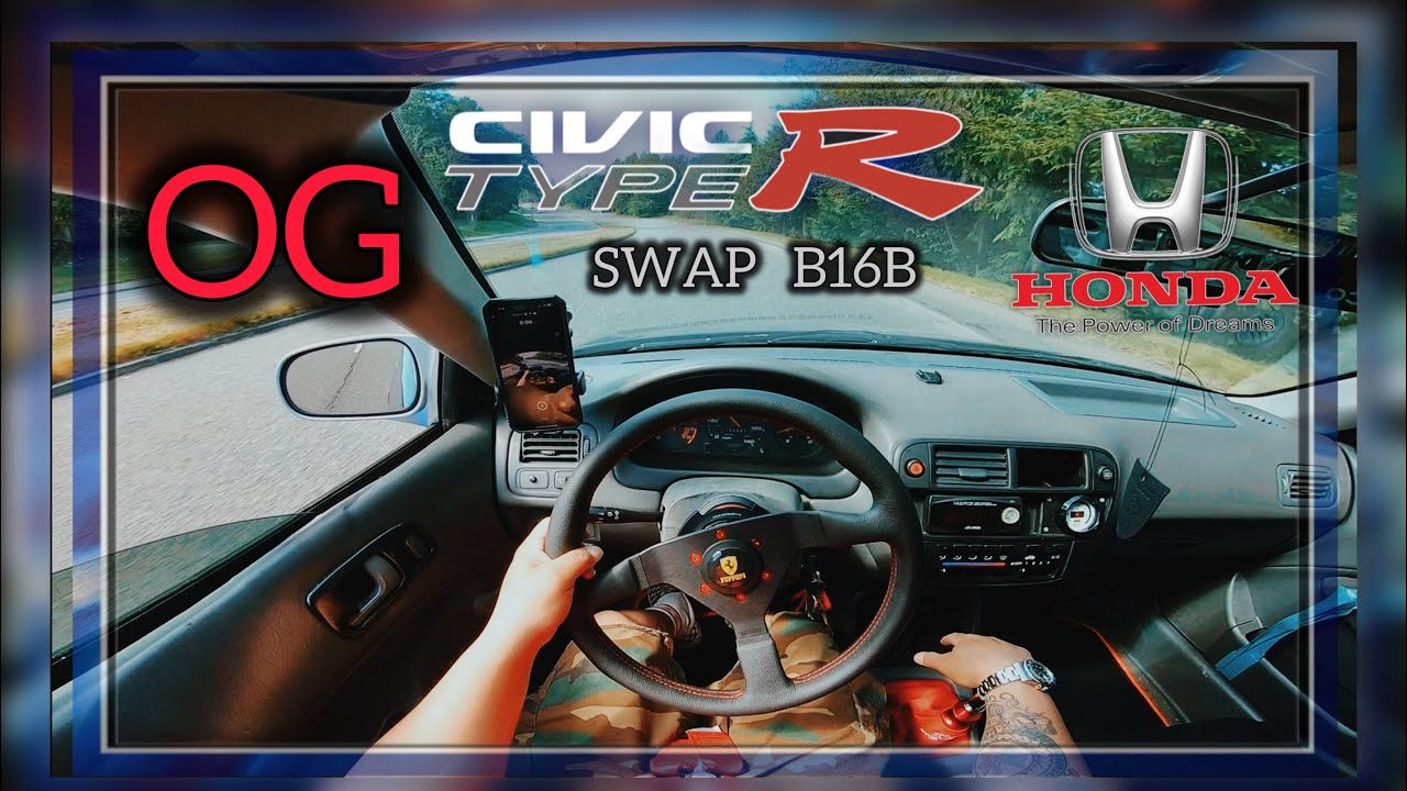 OG TYPE R B16B VTEC 9000RPM HONDA CIVIC EK HATCH &ldquo;PROJECT TEST RUN&rdquo;