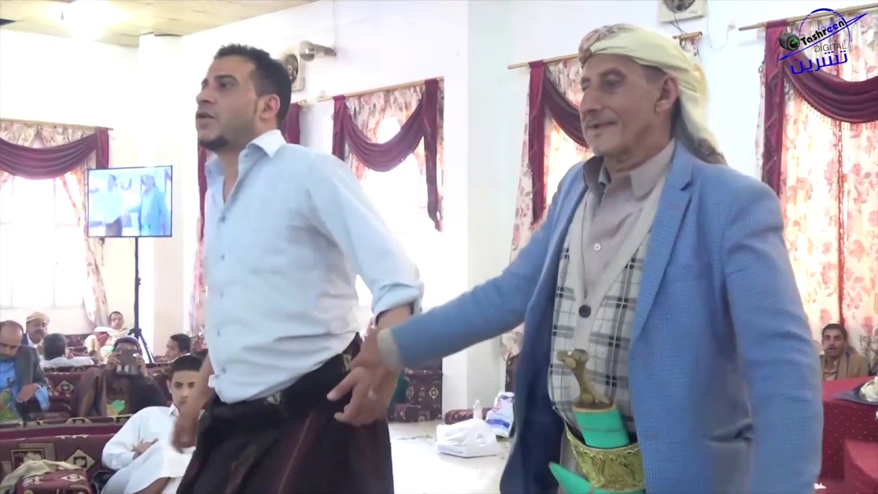 رقص القيس اليماني مع الحسام  |رد السلام | غناء ياسر الحسام عرس آل القرماني