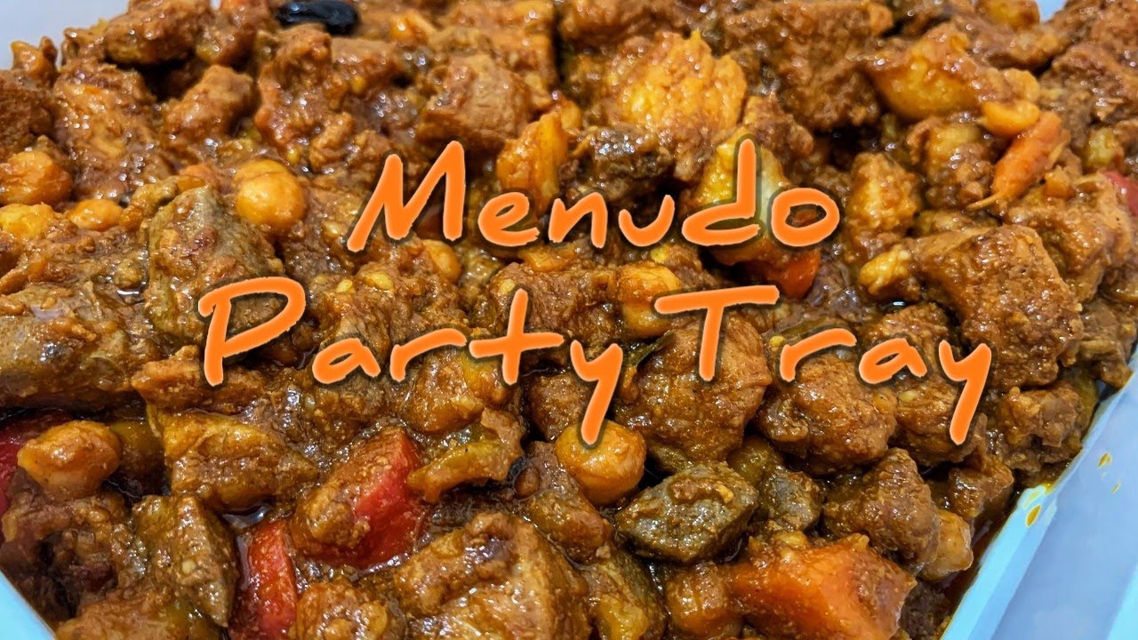 Menudo Foodtray , ilang kilo bang karne ang kailangan mo ?