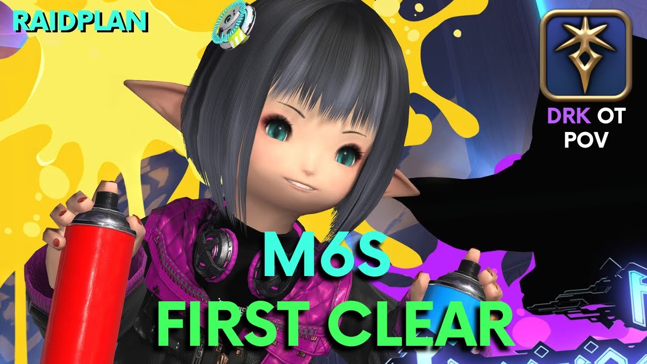 M6S Week 1 Clear - DRK OT POV - AAC Cruiserweight M2 (Savage) - Patch 7.2 | FFXIV