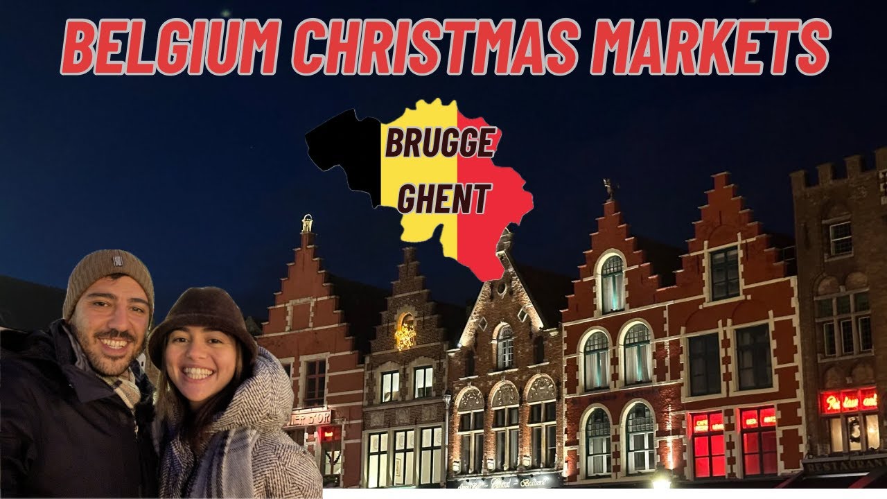 Bruges - Gent Tarihi Sokakları | Belçika Vlog 🇧🇪