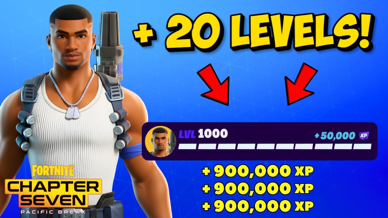 *BEST* AFK FAST Fortnite XP Map To Help LEVEL UP FAST In Chapter 7!