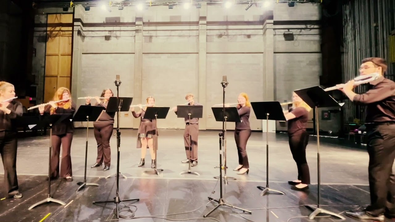 Tarleton State University Flute Choir 2023 - Within - by Ian Clarke