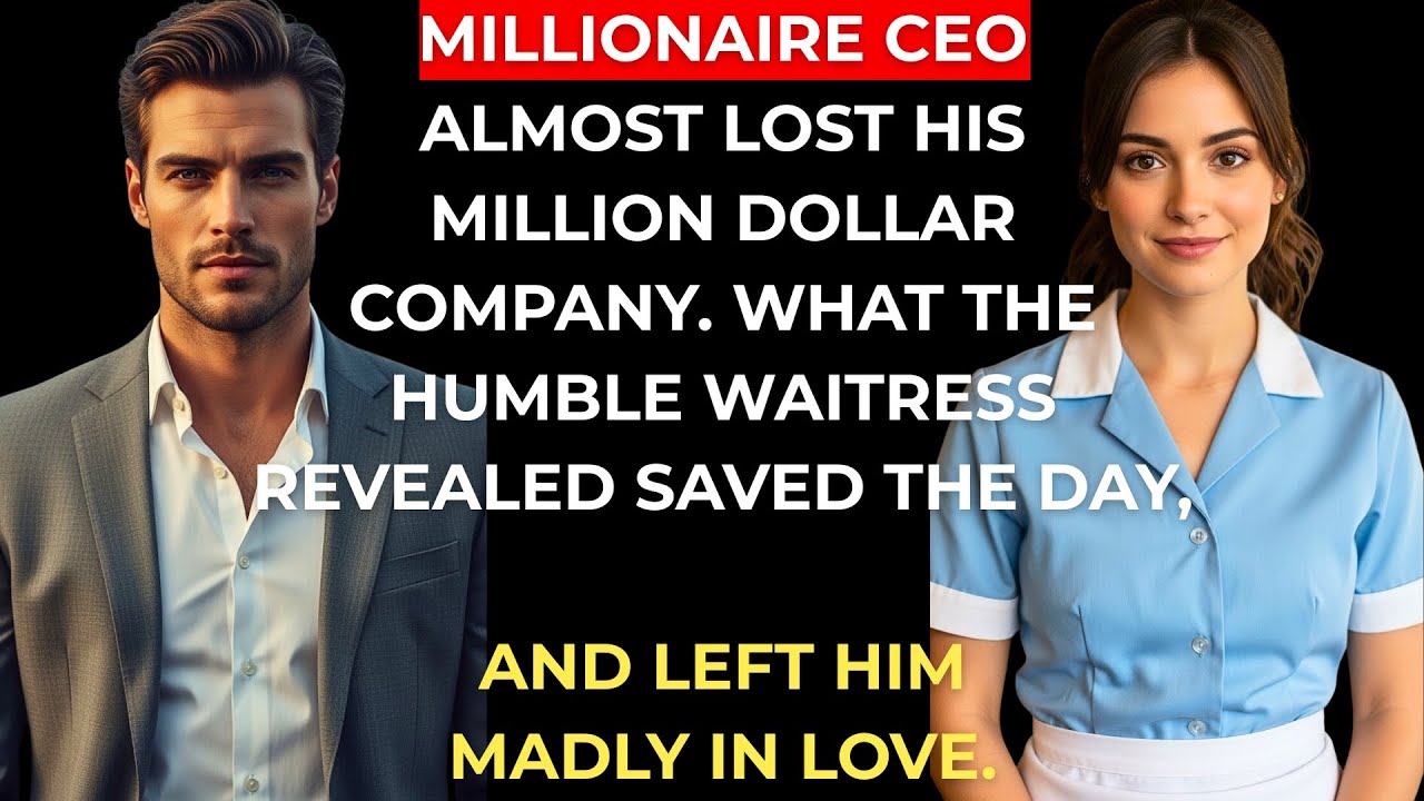 MILLIONAIRE CEO ALMOST LOST HIS MILION DOLLAR COMPANY, BUT WHAT THE HUMBLE WAITRESS REVEALED SAVE...