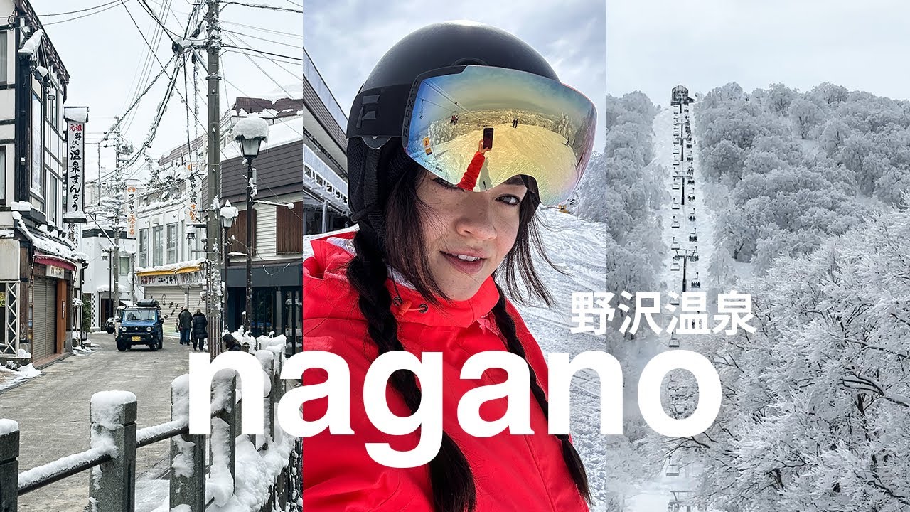 the most picturesque ski resort in japan | nozawa onsen vlog