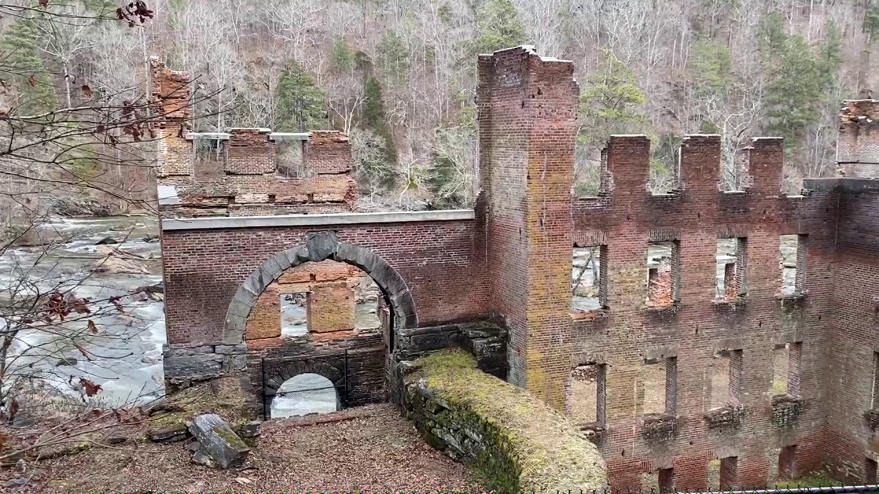 Sherman’s Scorch Marks- the remains of the Sweetwater/New Manchester cotton mill near Atlanta, GA