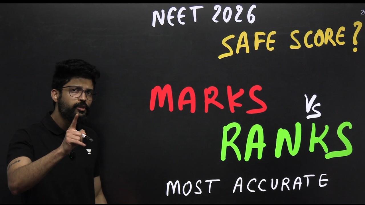 NEET 2026 Marks vs Rank & SAFE Score 🔥 | State-wise + Category-wise (Most Accurate)