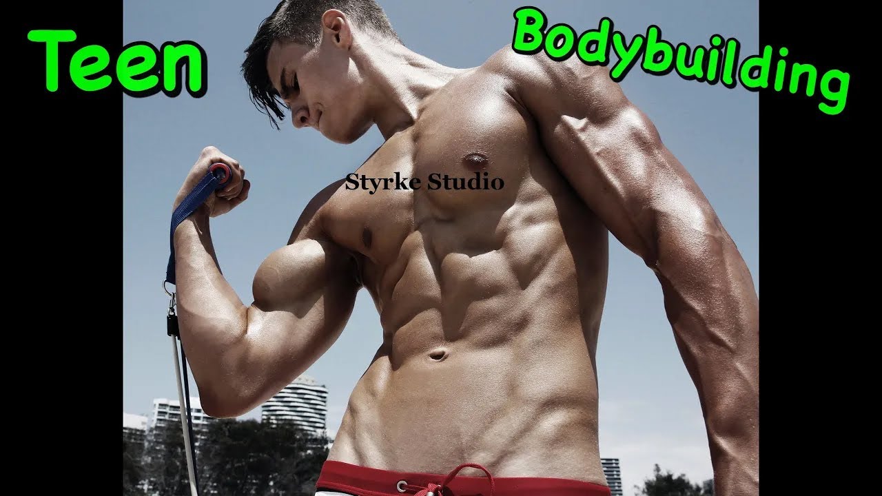 Teen Bodybuilding Fitness Model Speedo Swimsuit Muscle Pump Blake Sinclair Styrke Studio #fitness