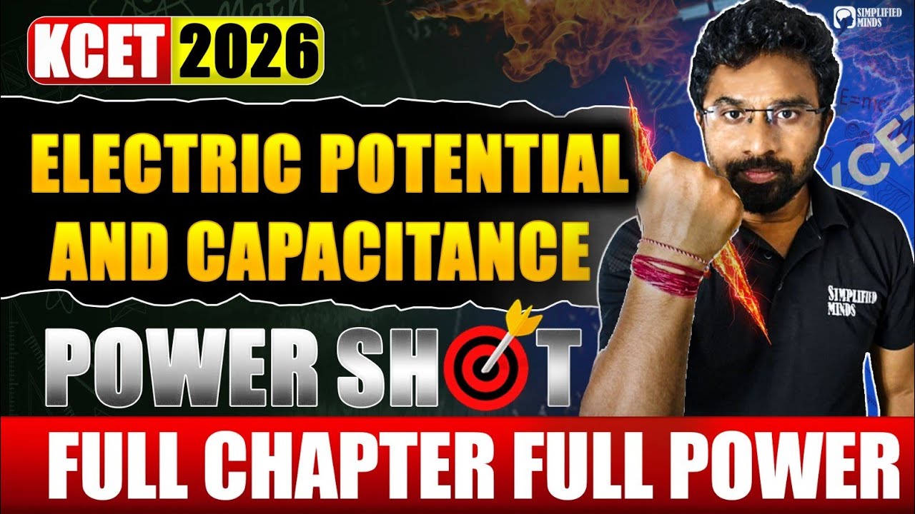 KCET2026 Electric Potential and Capacitance Powershot