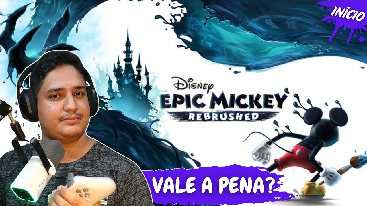Disney Epic Mickey: Rebrushed VALE A PENA COMPRAR? | Início Completo Dublado PT-BR [PS5 PRO]