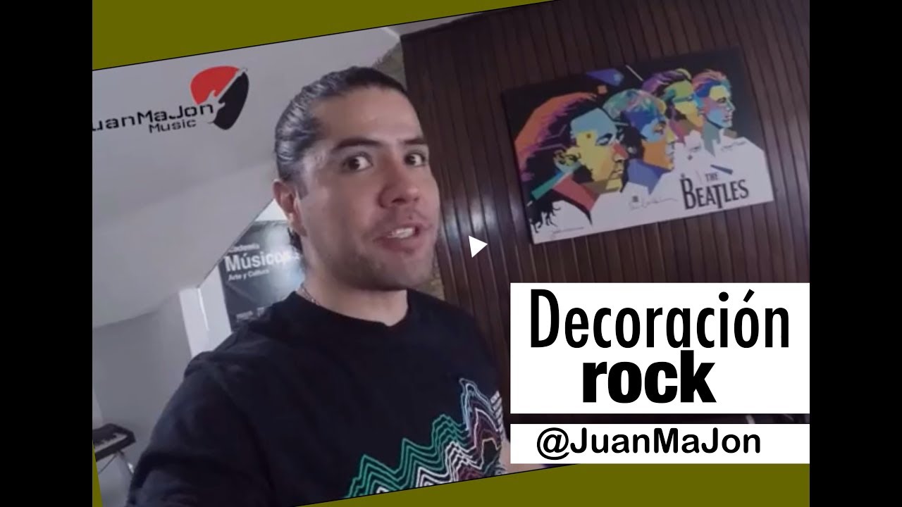 Como hacer un decoración Rock (rockera)