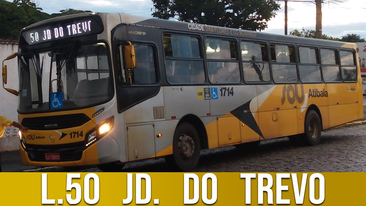 De Ônibus em Atibaia na linha 50 Ressaca X Jardim do Trevo! (Dezembro de 2019)