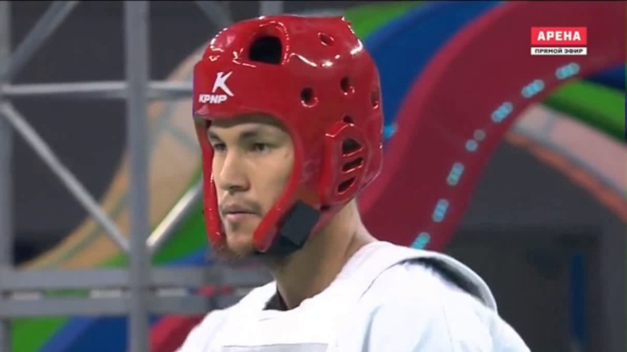 Nikita Rafalovich UZB vs Kairat Sarymsakov KAZ Taekwondo World Championship 2017 Semifinal Men 74 kg