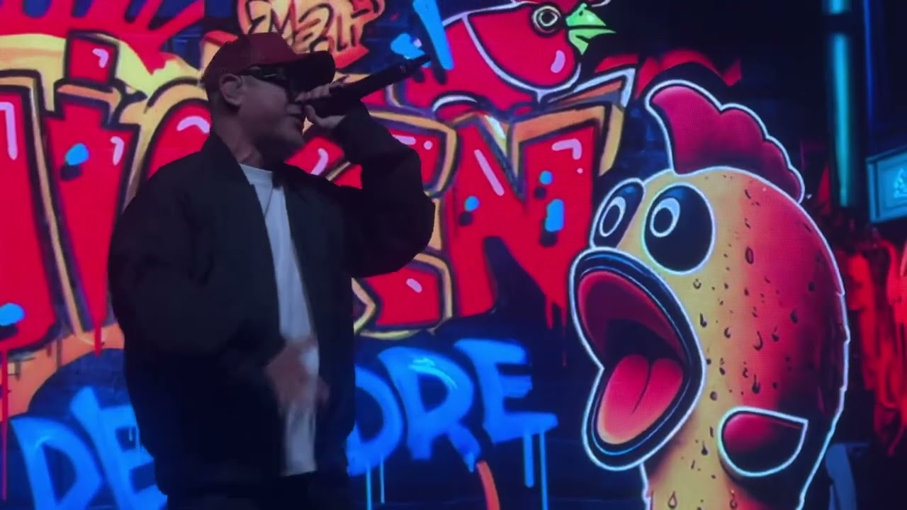 ¡NACH Actuación SORPRESA! 4K 04.05.25 en el Espectáculo “The Chicken” de Buenafuente y Berto en BCN!