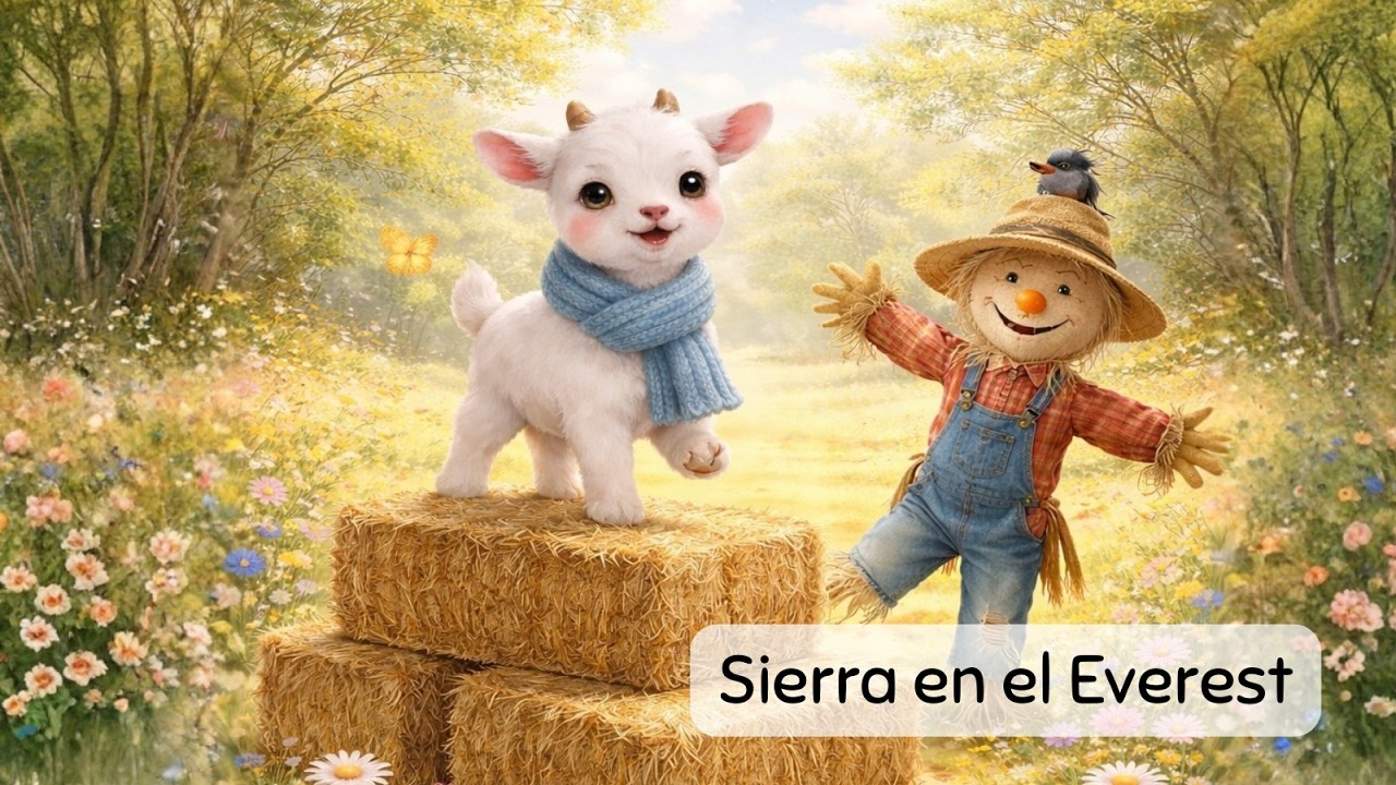 ¿Sierra en el Everest? 🐐🏔️ | Un sueño tan grande como el cielo | Cuento infantil para dormir