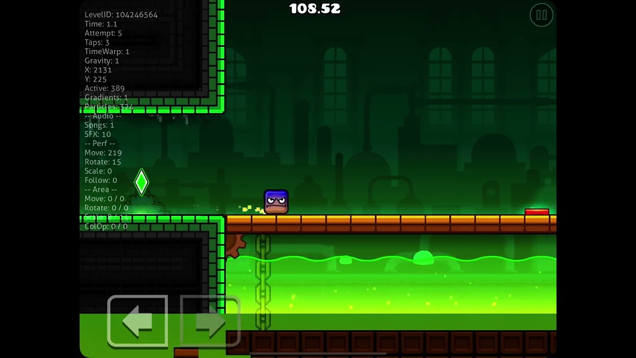 THE SEWERS FULL VERSION GEOMETRY DASH EXTREME DEMON 😲 2.2 FIXED UPDATED VERSION