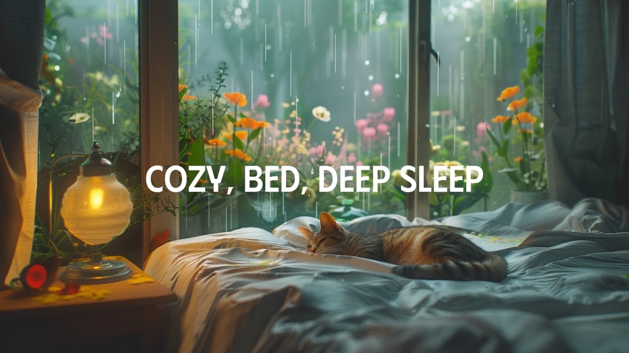 [10분후 검은화면] 바로 깊은숙면에 빠져드는 빗소리🌧️ Rain ASMR for Sleep 