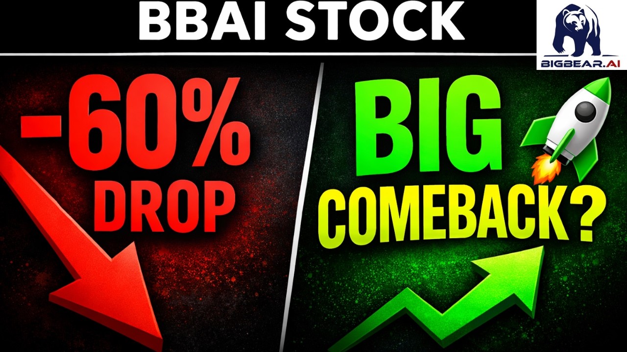 BigBear.ai Stock Crash! Down 60% &ndash; Big Comeback Coming? (BBAI Analysis)