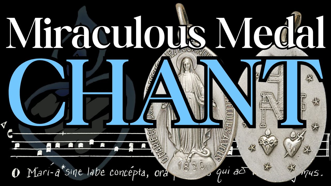 Miraculous Medal Latin Prayer CHANT Tutorial #catholic