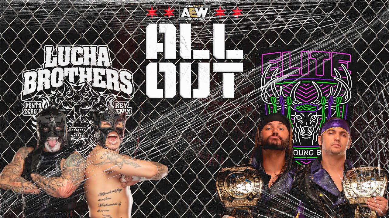 AEW ALL OUT || LUCHA BROTHERS VS YOUNG BUCKS || HIGHLIGHT