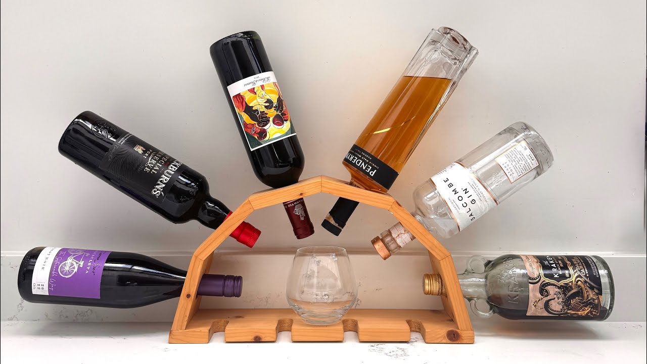 Easy Make Diy Wine Rack In Less Than An Hour!