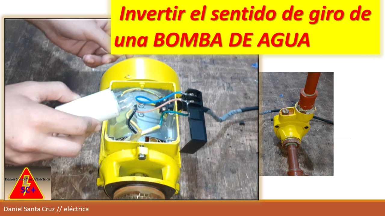 Inversión de Giro de Bomba de Agua