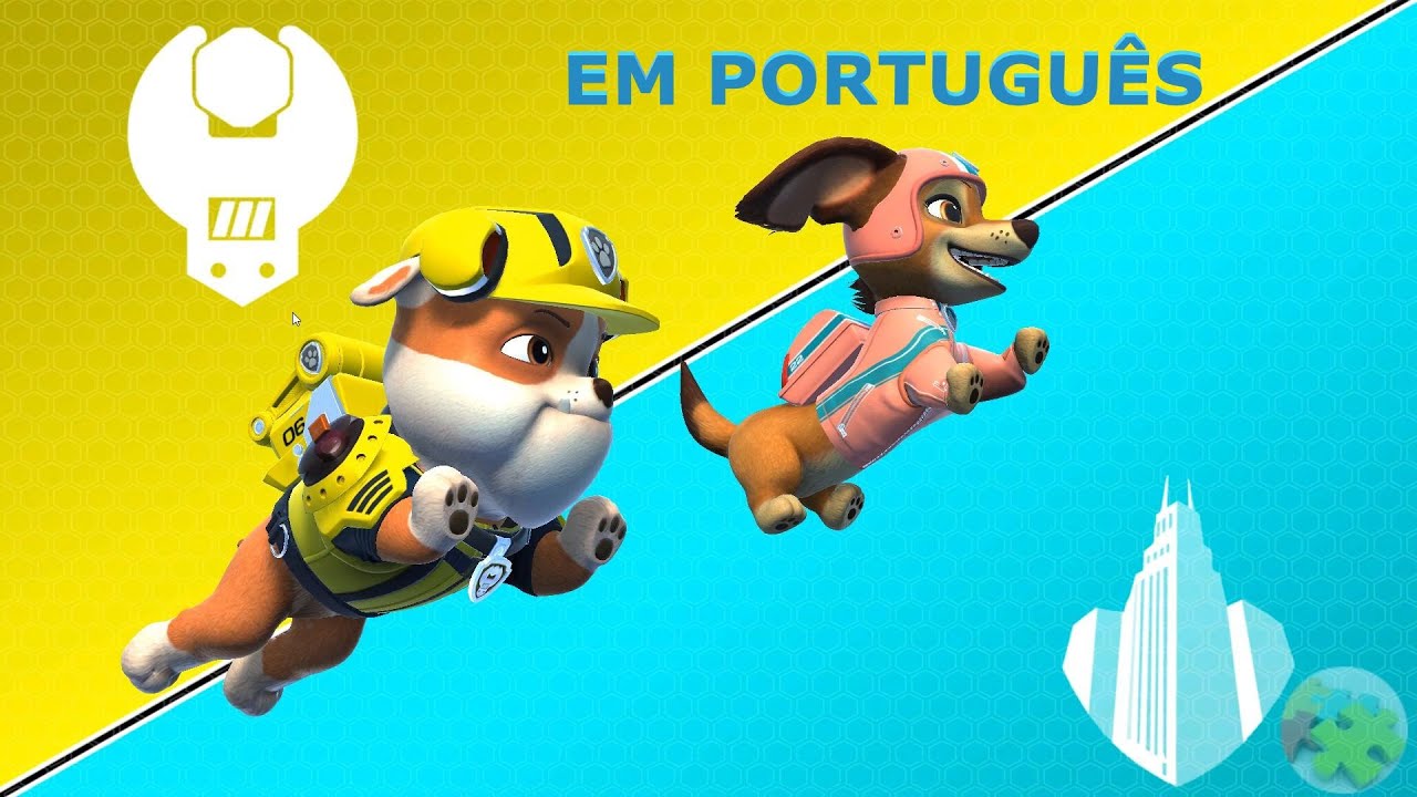Patrulha Canina: O Filme A Cidade da Aventura está chamando. Episódio 6. Em português.
