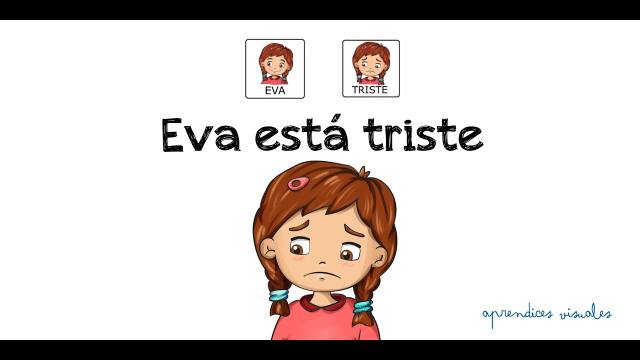 Cuentacuento : EVA ESTA TRISTE | Cuento infantil con pictogramas