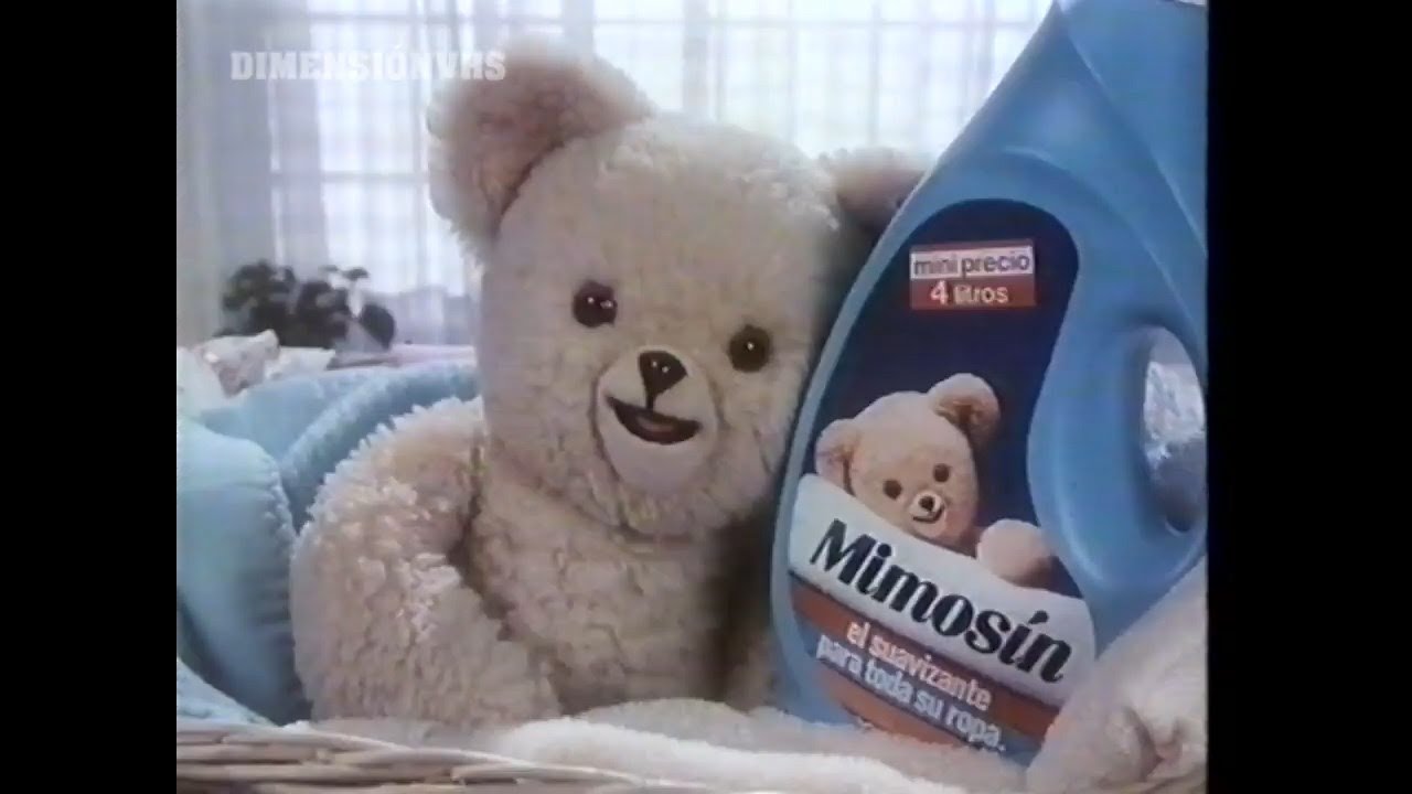 Bloque de publicidad y promos TVE1 (1986) Mimosín