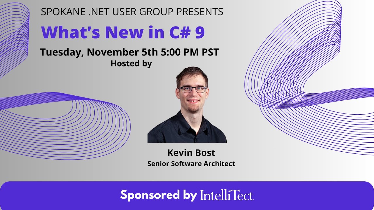 Spokane .NET User Group: What's New in .NET 9