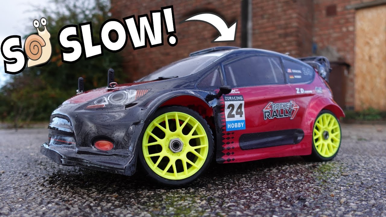 The Worlds Slowest 1/8 RC Rally Car! But it's got HUGE potential! ZD Racing RC-8